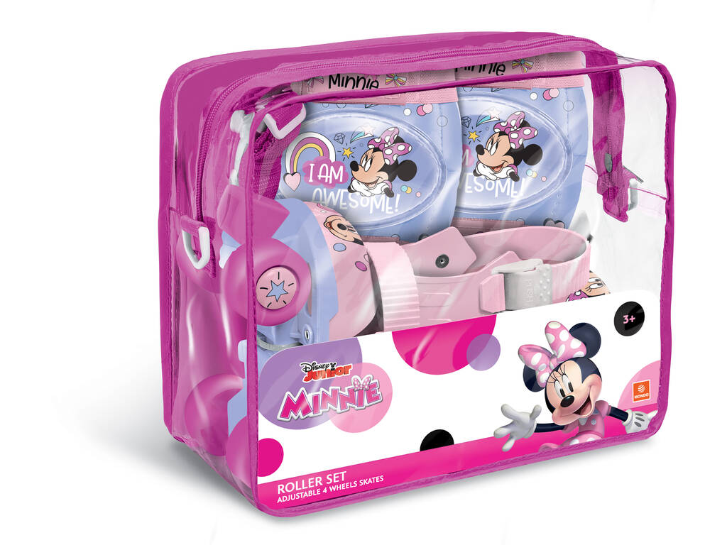Set de patins et protections Disney Jr Minnie Mouse