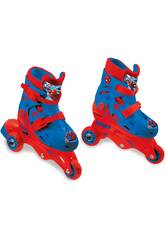 Patins Marvel Spiderman Double Fonction Taille 29-32