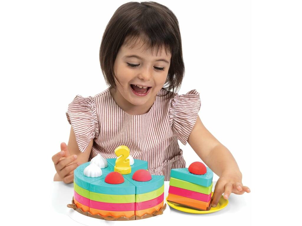 Gâteau arc-en-ciel de 20 cm avec 42 pièces
