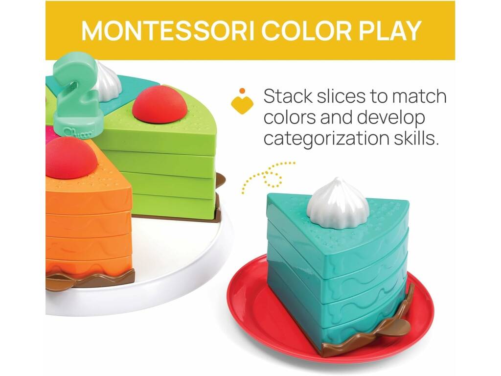Gâteau arc-en-ciel de 20 cm avec 42 pièces