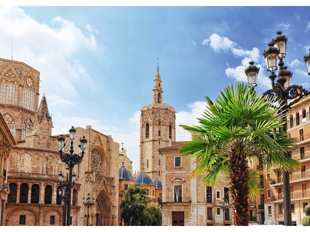 Puzzle 1000 Plaza de la Virgen, Valencia
