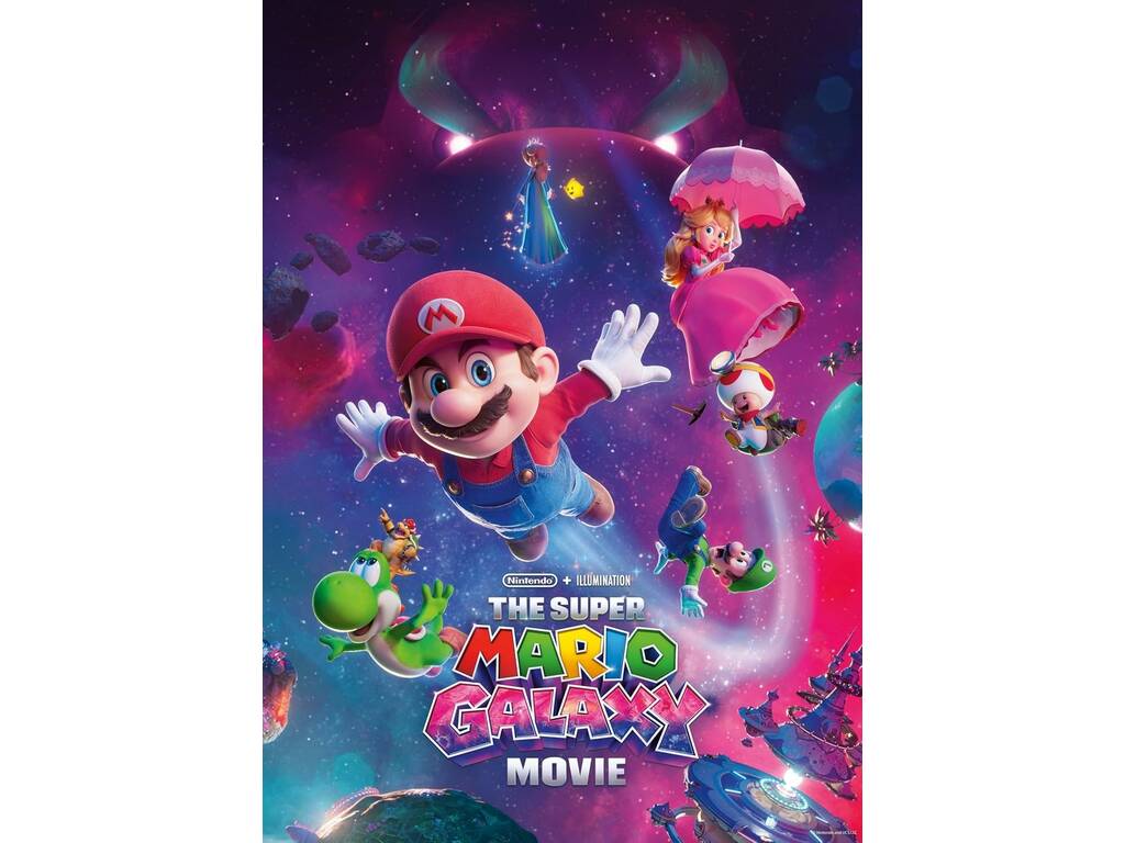 Puzzle 1000 The Super Mario Galaxy Movie Galactic Adventures