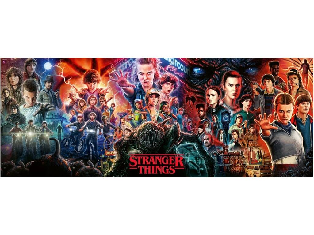 Panorama Puzzle 1000 Stranger Things See You On The Other Side - imagen 2
