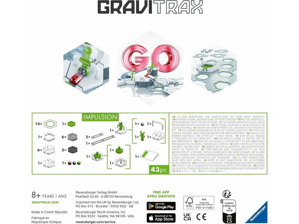 GraviTrax Go Impulsão