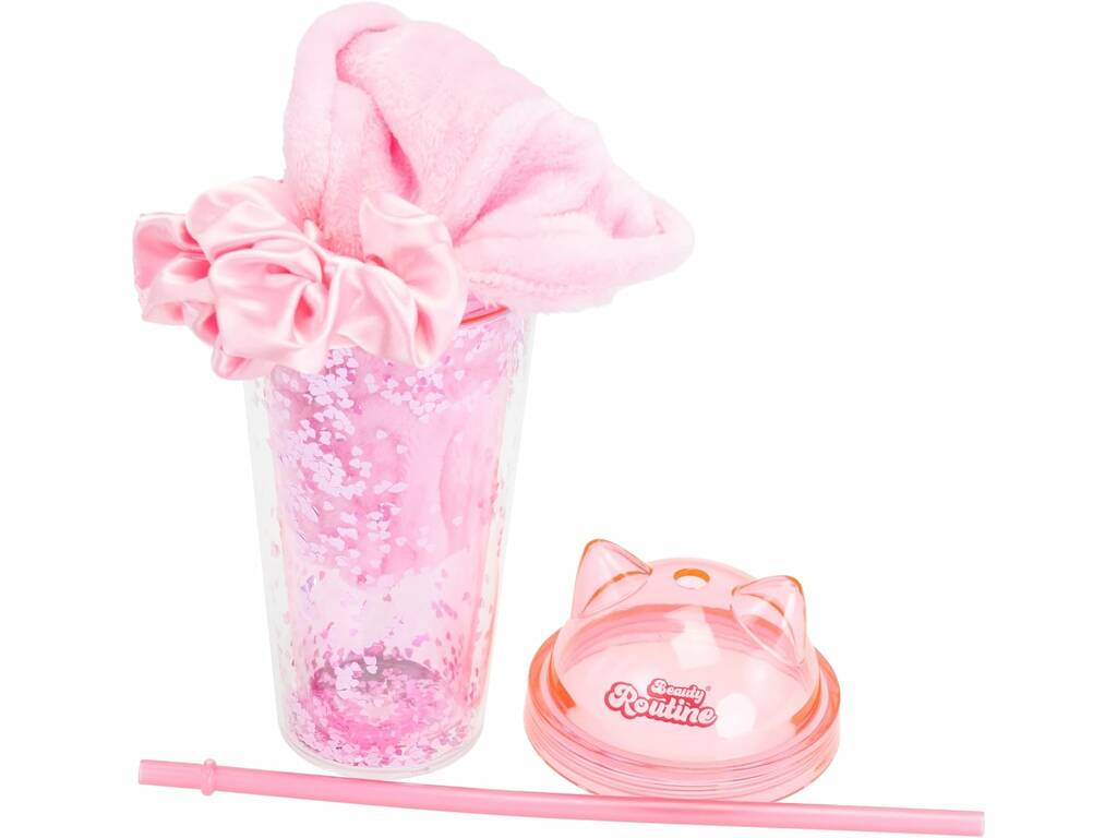 Beauty Routine Relax-Set mit Becher und Haarflechter