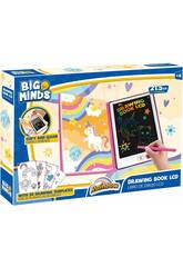 Big Minds Rainbow Cahier de dessin LCD avec 20 modèles