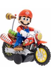 The Super Mario Galaxy Movie Moto da corsa con figura di Mario da 6 cm