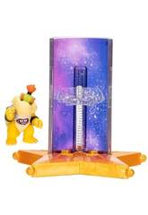 Lanceur stellaire du film Super Mario Galaxy avec figurine de Bowser Jr. de 3,5 cm