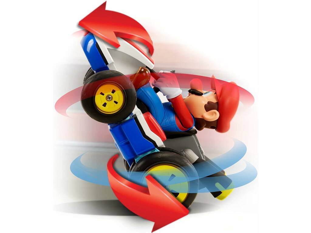 Mariokart Carro de Corridas RC Antigravidade de Mario 1:10 