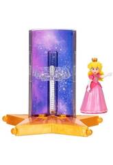 Lanceur stellaire du film Super Mario Galaxy avec figurine de la princesse Peach de 3,5 cm
