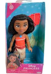 Princesses Disney Poupée Vaiana de 15 cm avec Peigne