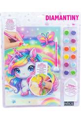 Diamantiny Unicornio Kawaii con Mariposa