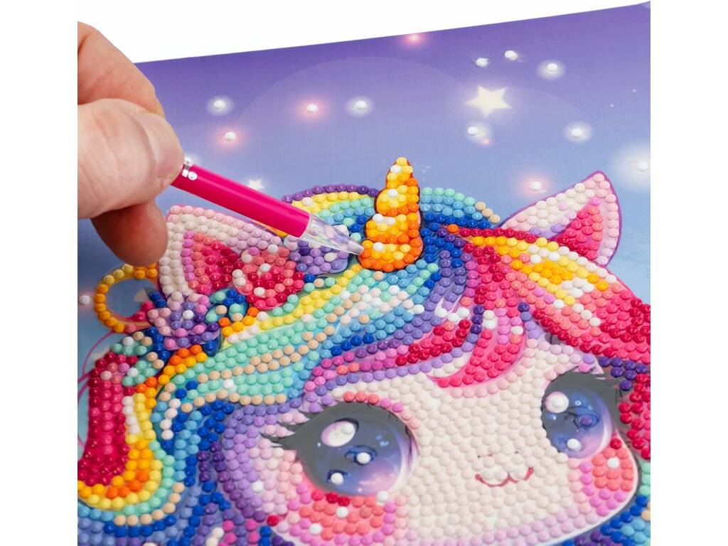 Diamantiny Unicórnio Kawaii 