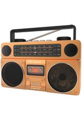 IDance Retro Boombox 9M16 Radio rétro avec haut-parleur sans fil
