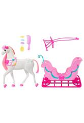 Barbie dans Casse-Noisette coffret avec cheval de 25 cm calèche et accessoires