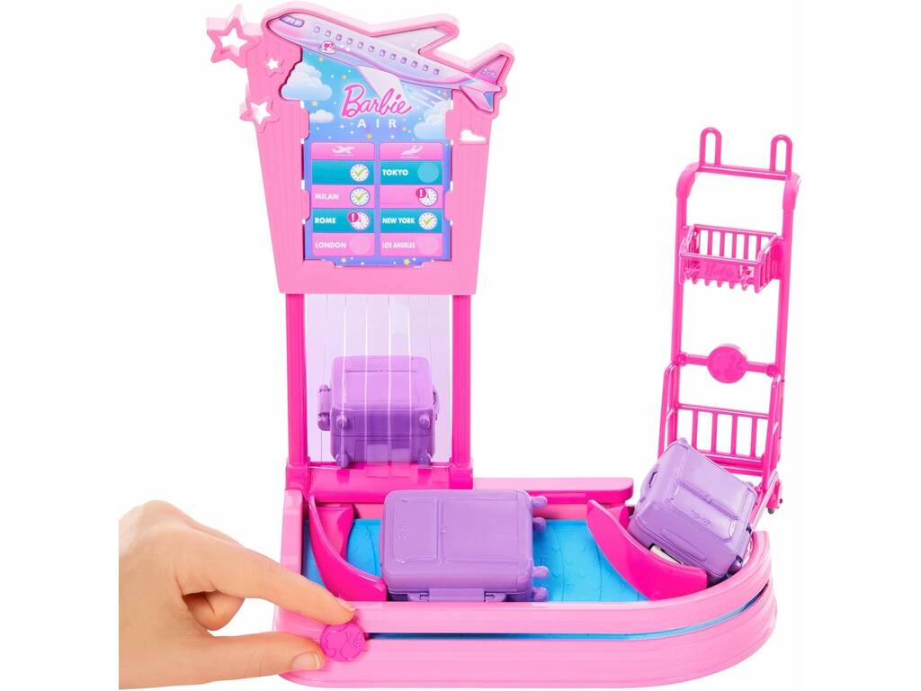 Barbie Family & Friends Conjunto de Recogida de Equipaje