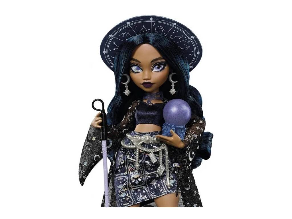 Monster High Moonspell Magic Muñeca Claire de Luna con Accesorios
