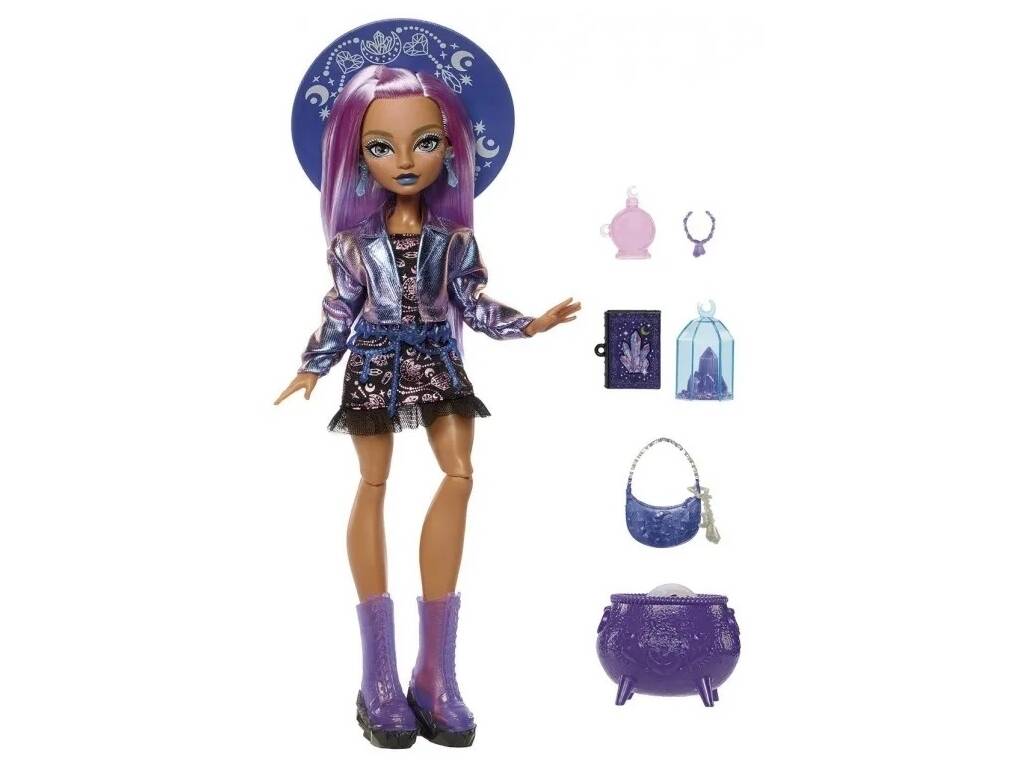 Monster High Moonspell Magic Muñeca Layla Stone con Accesorios