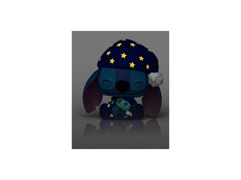 Funko Pop Disney Lilo y Stitch Figura Stitch en Pijama Glows In The Dark