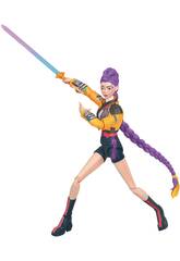K-Pop Demon Hunters Figura de Acción Rumi Huntrix de 15 cm con Accesorios