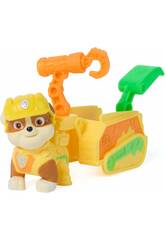Paw Patrol The Dino Movie: Rubble con rimorchio e attrezzi