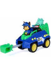 Paw Patrol The Dino Movie Chase con veicolo e dinosauro