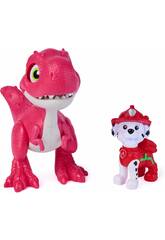 Paw Patrol The Dino Movie Pack Marshall e dinosauro con suoni