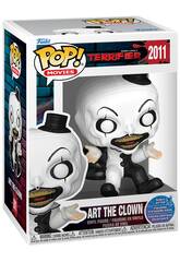 Funko Pop Movies Terrifier Figura Sentada en Estante Art The Clown