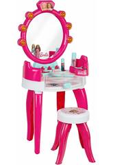 Barbie Institut de beauté 3 styles Coiffeuse avec tabouret et accessoires