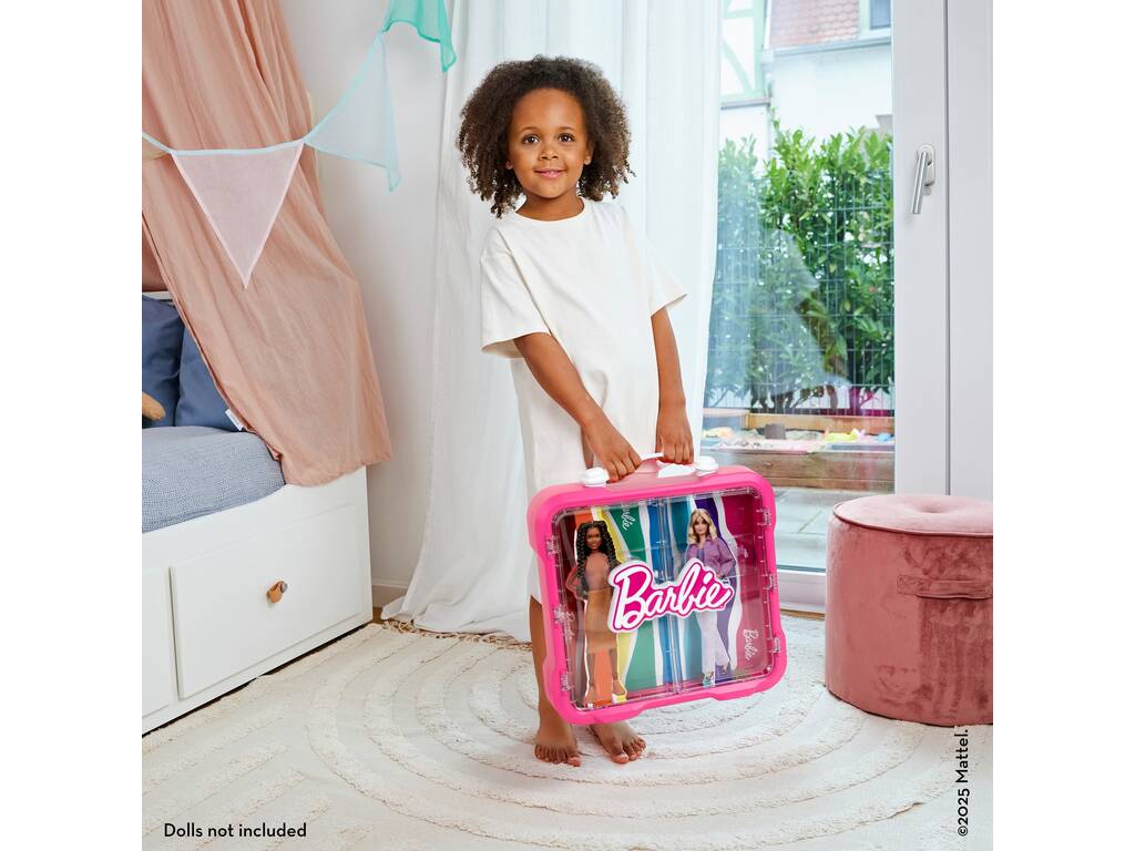 Mallette d'exposition Barbie pour collectionneurs avec éclairage - imagen 4