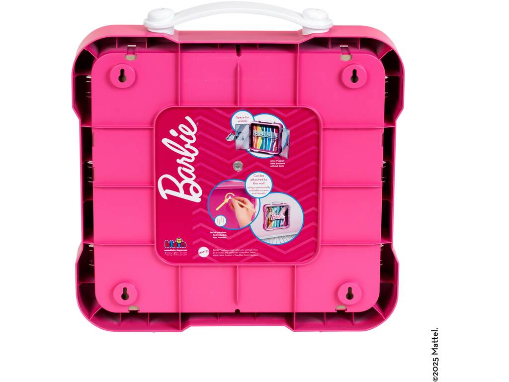 Mallette d'exposition Barbie pour collectionneurs avec éclairage - imagen 5