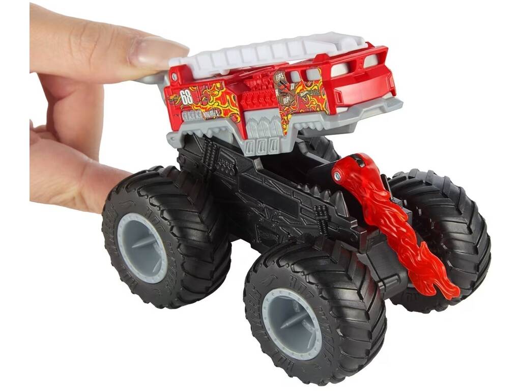 Hot Wheels Veículo Monster Truck Attack Pack