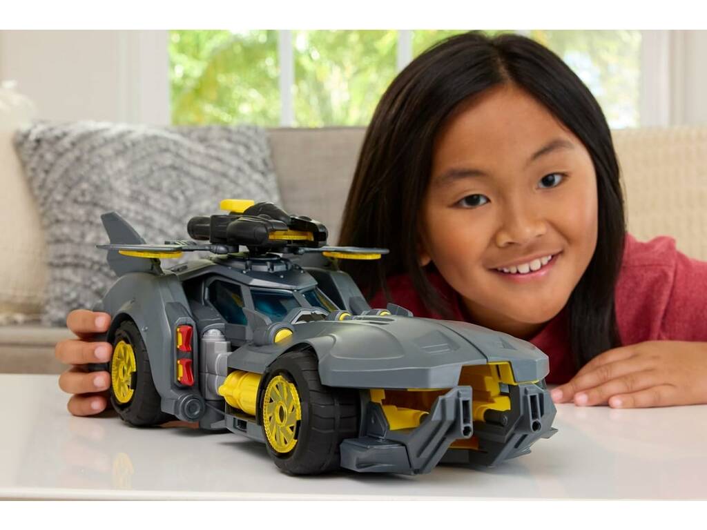 DC Super-Villains Batmobile de 40 cm avec accessoires