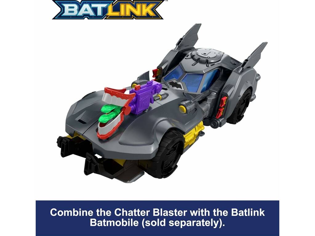 DC Super-Villains Batmobile de 40 cm avec accessoires