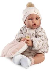Muñeca Bebé Recién Nacida Erika de 42 cm con Chupete y Cojín