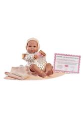 Muñeca Bebé Sweet Reborn Luca de 42 cm con Biberón