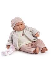 Muñeca Bebé Mi Primer Reborn Berta de 52 cm con Chaqueta Bomber