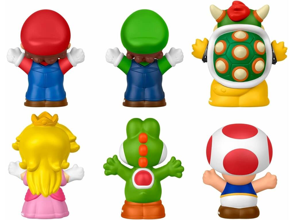 Fisher Price Little People My Mario Pack 6 Figuras