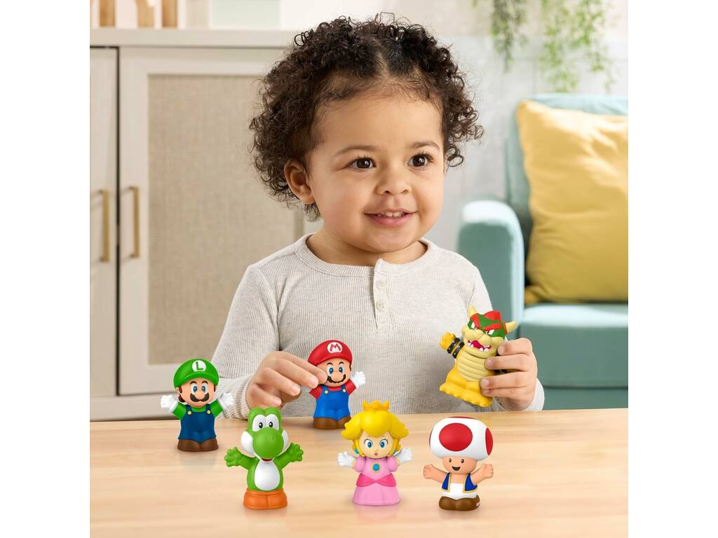 Fisher Price Little People My Mario Pack 6 Figuras