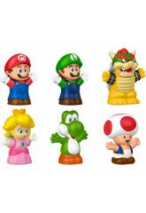 imagen Fisher Price Little People My Mario Pack 6 Figuras