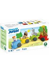 Playmobil Junior Tren de Animales