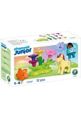 Playmobil Junior Jardín de las Hadas con Unicornio