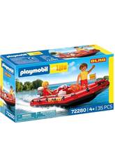 Playmobil My Life Barco de Rescate