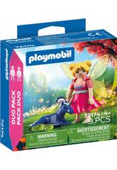 Playmobil Duo Pack Hada con Cachorro de Unicornio