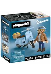 Playmobil Vespa 80e anniversaire : style emblématique