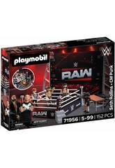 Playmobil WWE Set de Colecionador Ring RAW com Figuras e Acessórios
