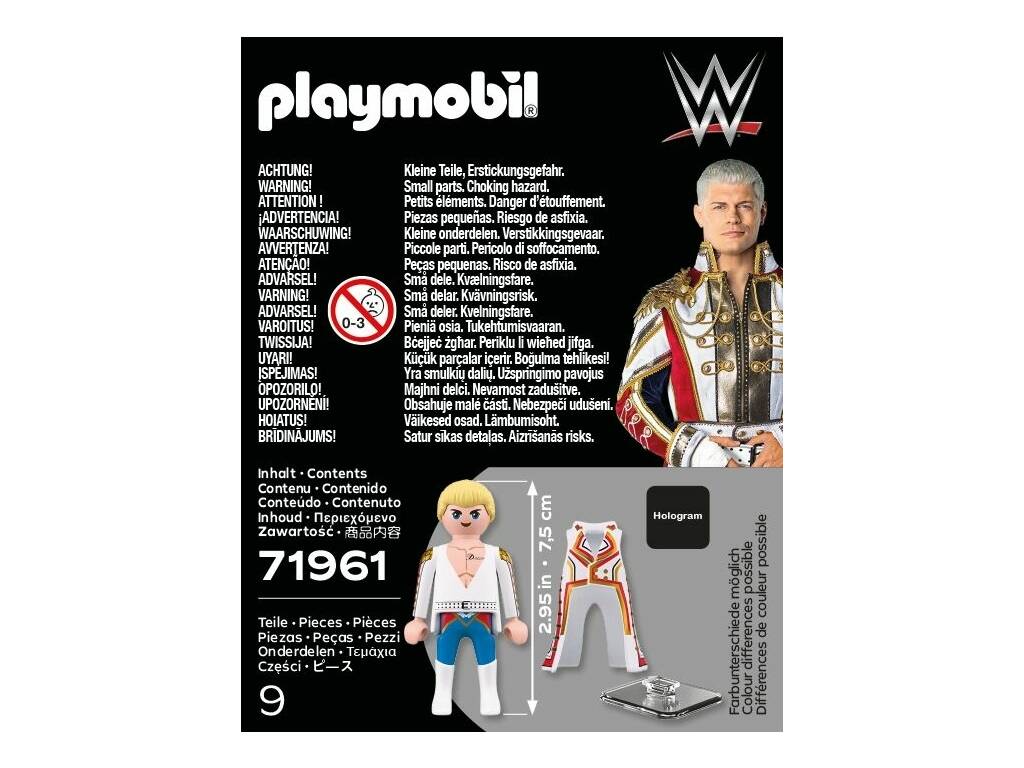 Playmobil WWE Figura Cody Rhodes - imagen 3