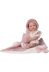 Poupée bébé María Llorona de 40 cm avec tétine et couverture