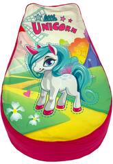 Pouf Enfant Licorne Rose 40x50x60 cm