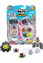 Pack Battle Fusion de MrBeast LAB Swarms avec 6 micro-bêtes